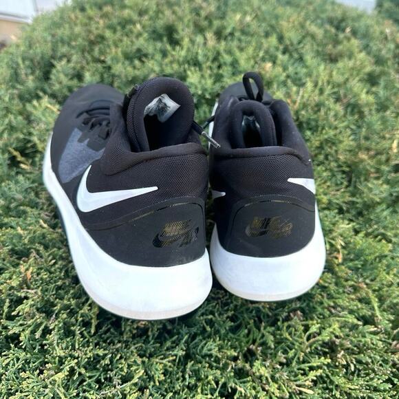 Nike Air Precision II  Men's Basketball Athletic Shoes Size 12 Black And‎ White - Picture 5 of 12